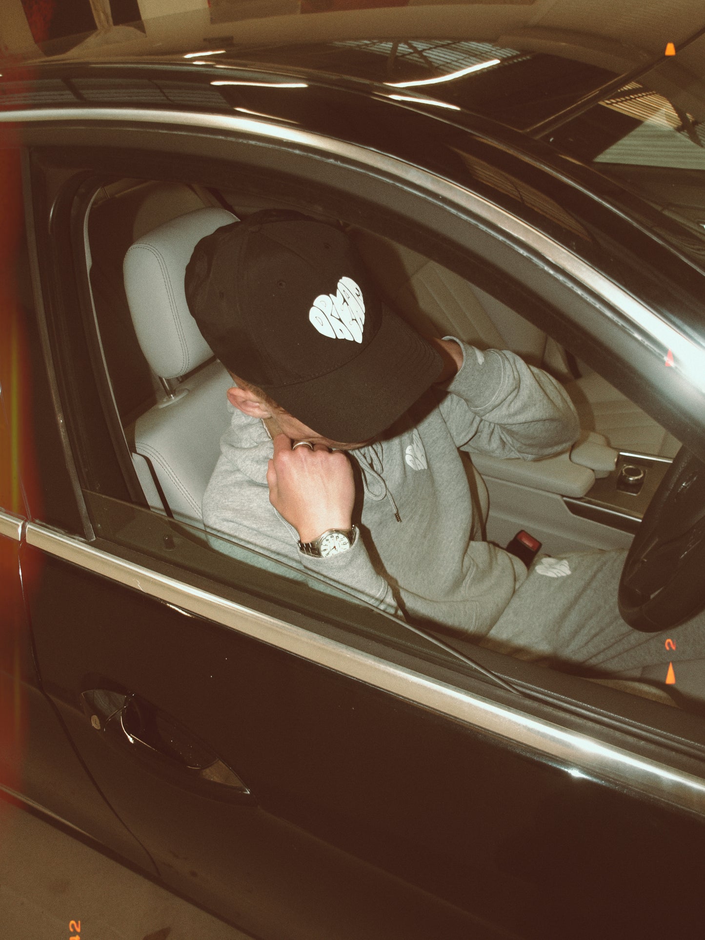 Dream Tracksuit - Grey & White