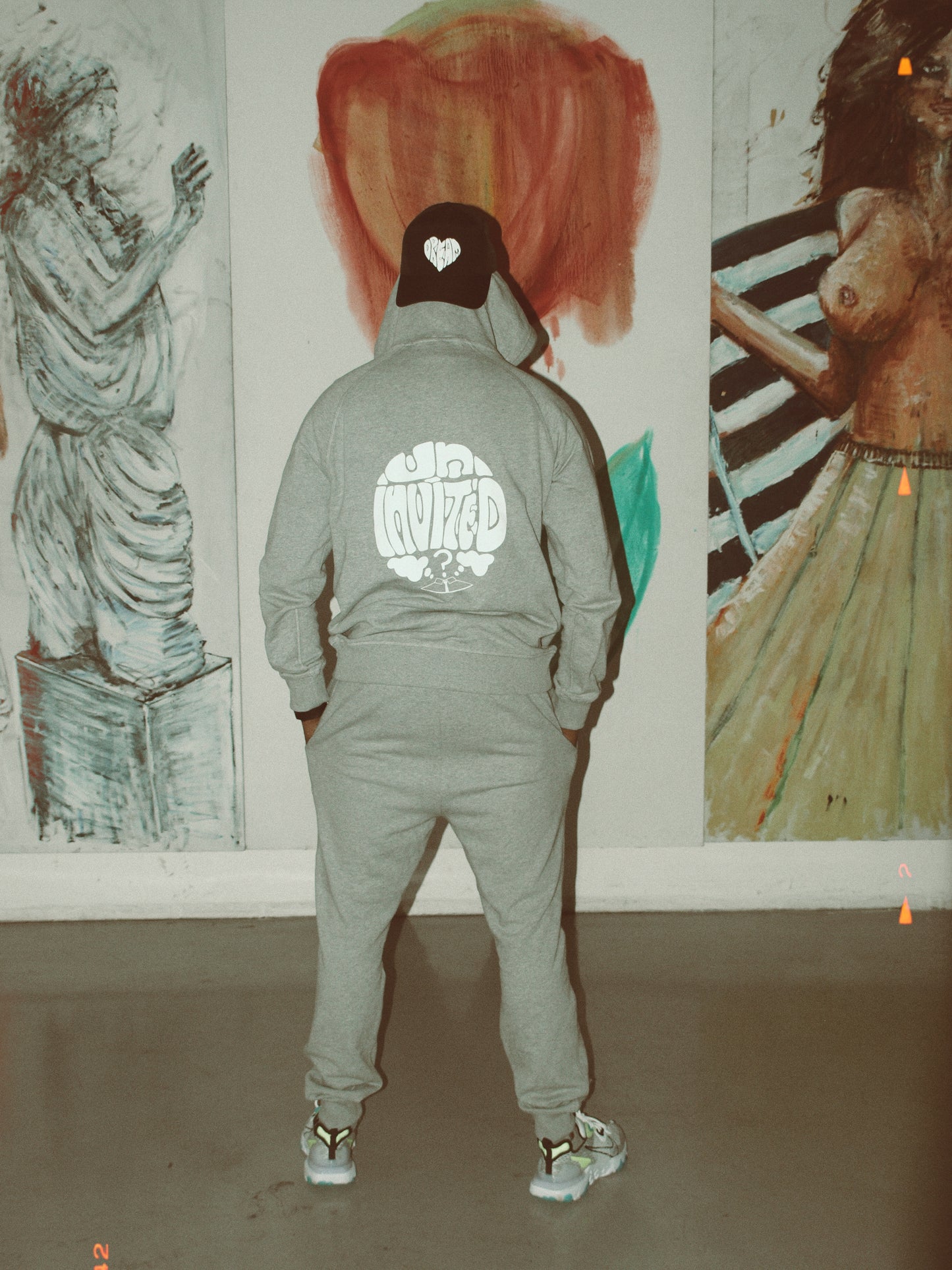 Dream Tracksuit - Grey & White