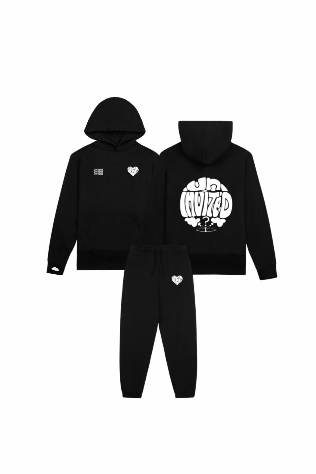 Dream Tracksuit - Black & White
