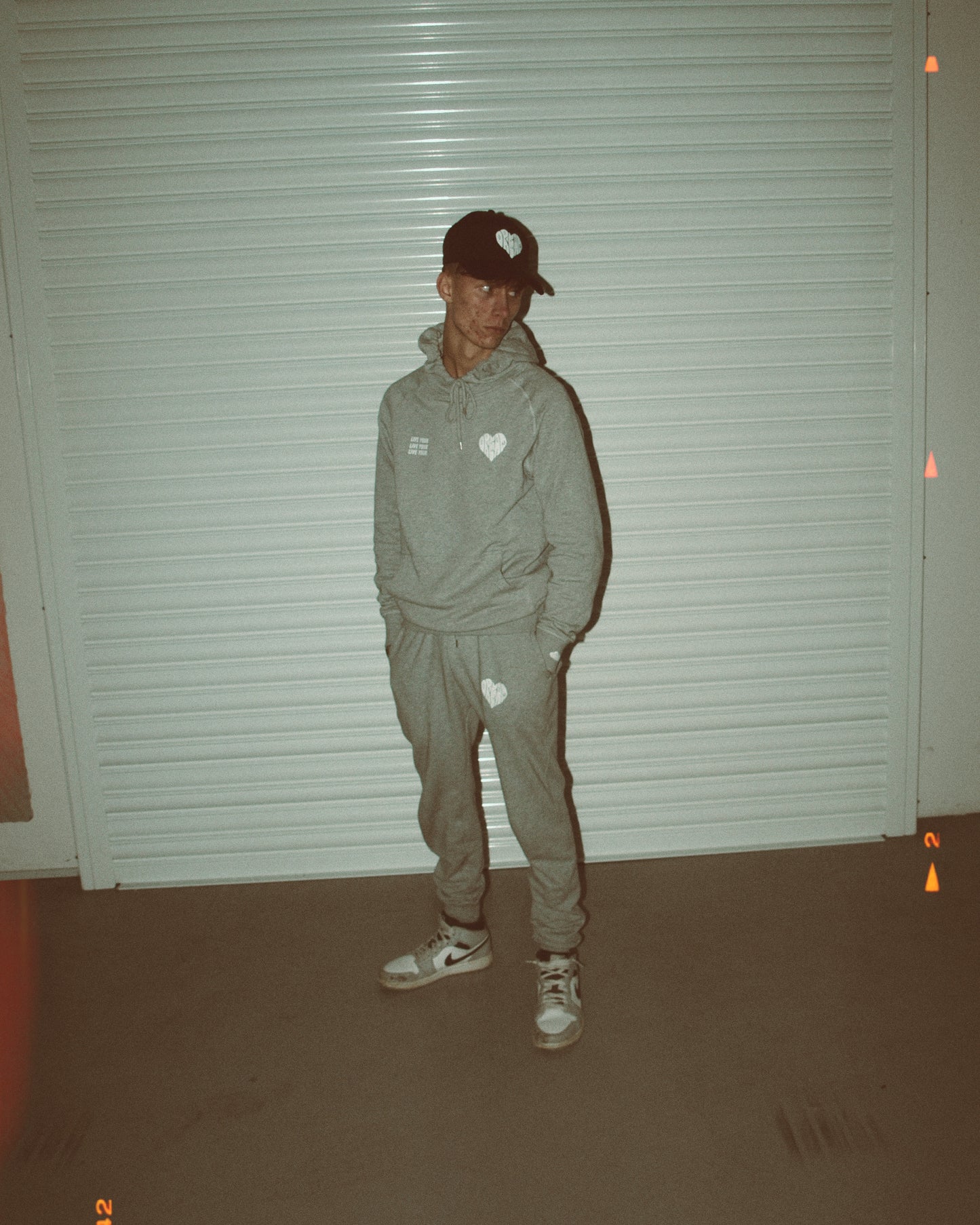 Dream Tracksuit - Grey & White